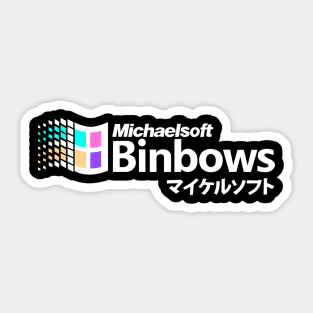 Michaelsoft Binbows Sticker